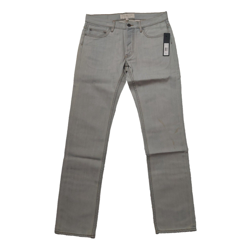 NEW MARC by MARC JACOBS MJ 110 Low Rise Slim Straight Light Indigo Jeans 31x34 - Picture 2 of 16